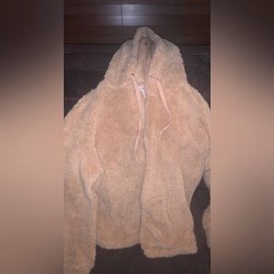 Small teddy bear adjustable hoodie